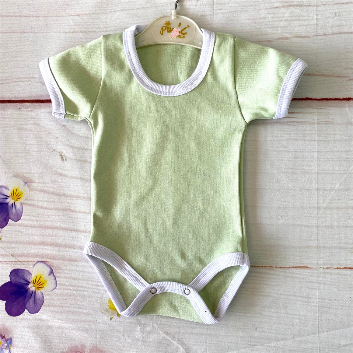 Yazlık Çıtçıtlı Bebek Body