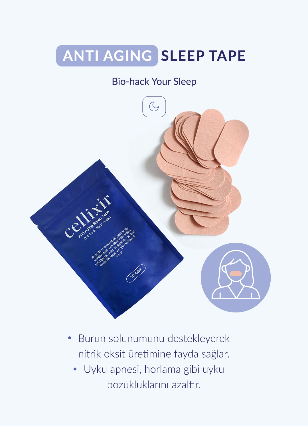 Anti Aging Sleep Tape