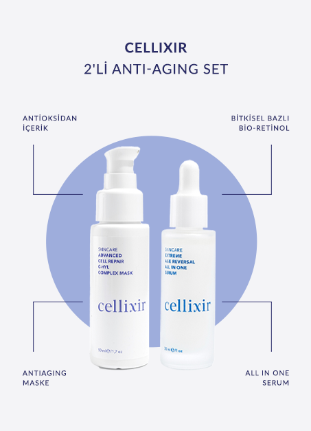Cellixir 2'li Anti Aging Set