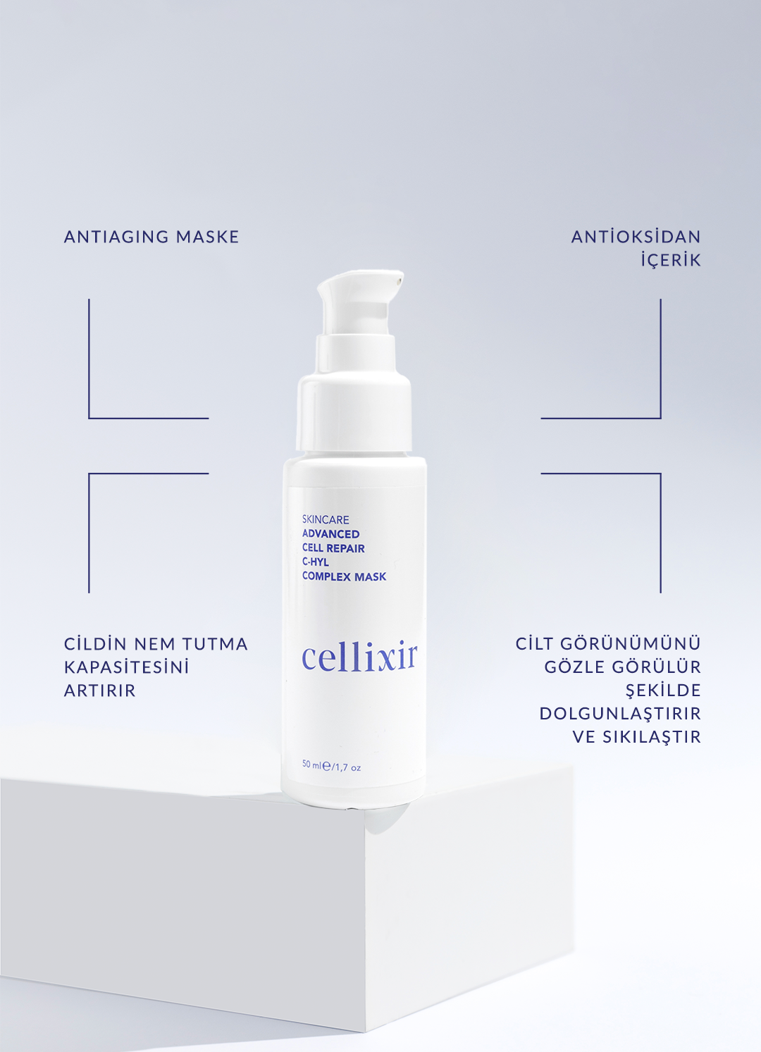 Cellixir Skincare Advanced Cell Repair C- HyL Complex Mask 50 ml