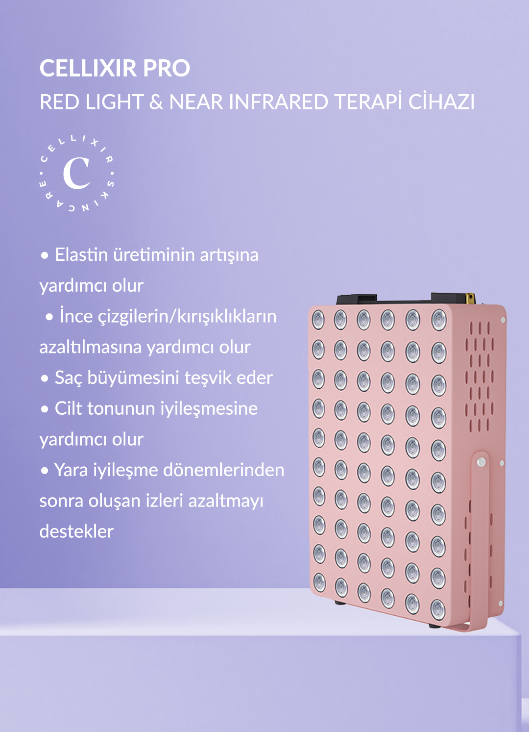 Pro Red Light & Near Infrared Terapi Cihazı 