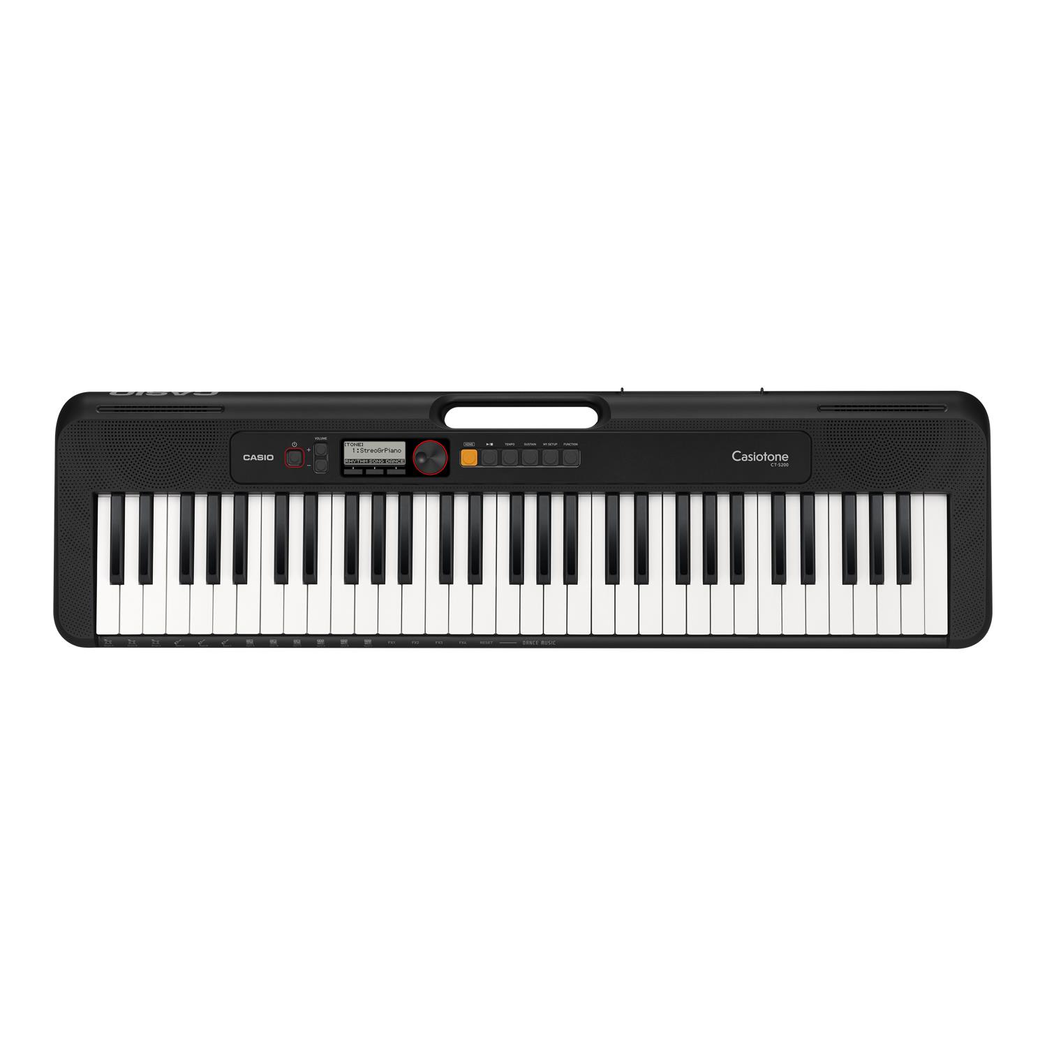 CASIO CT-S200BK 61 Tuşlu-5 Oktav Org (Adaptör Hediyeli)