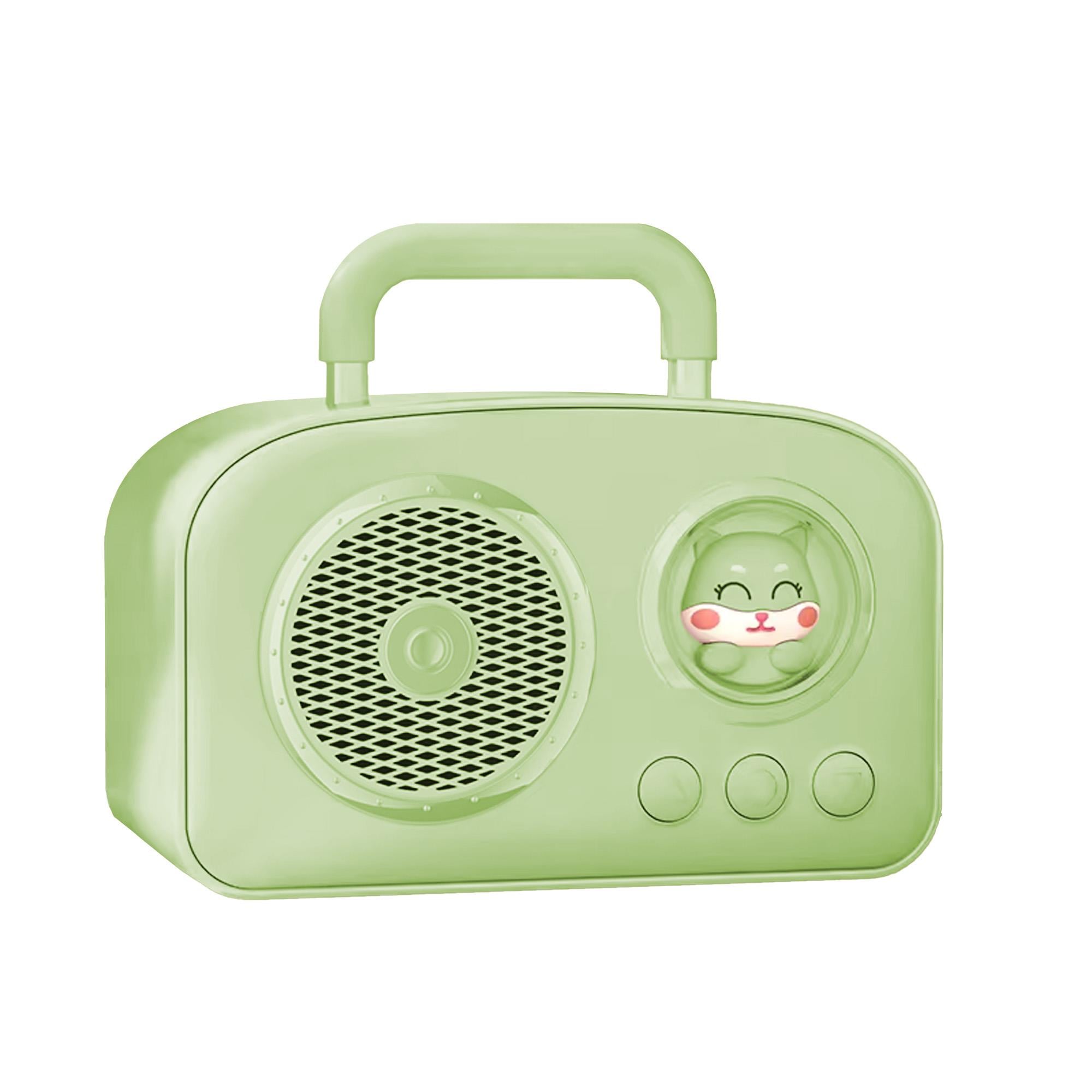 Jwin BK-220 Radyolu Bluetooth Hoparlör - Yeşil