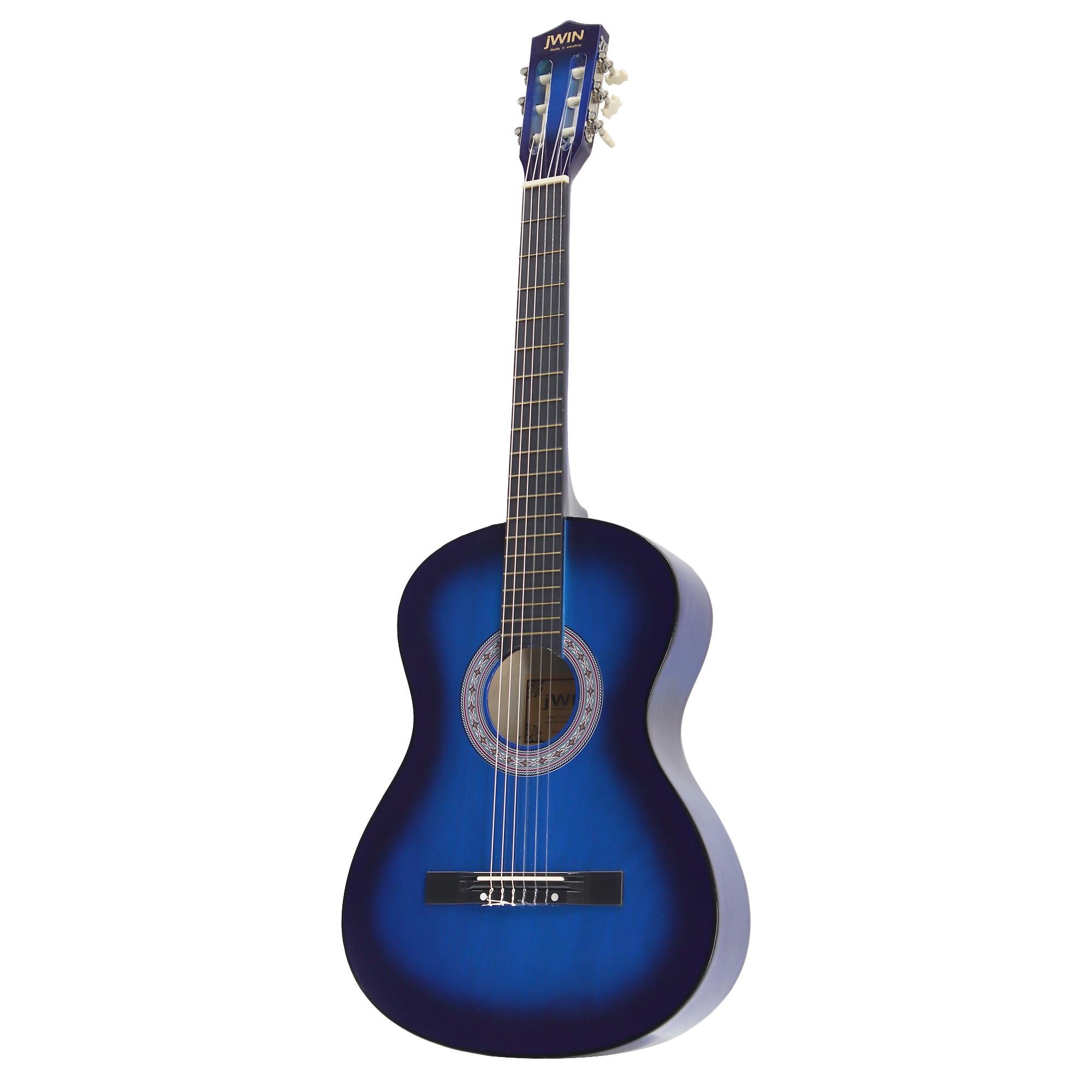 jWIN CG-3802 Klasik Gitar 100cm (Kılıf + Pena) - Mavi
