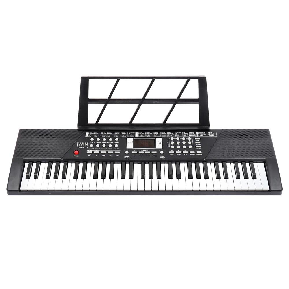 Jwin CMK-6136 61 Tuşlu Elektronik Org (Etiket, Mikrofon ve Adaptör Hediye)
