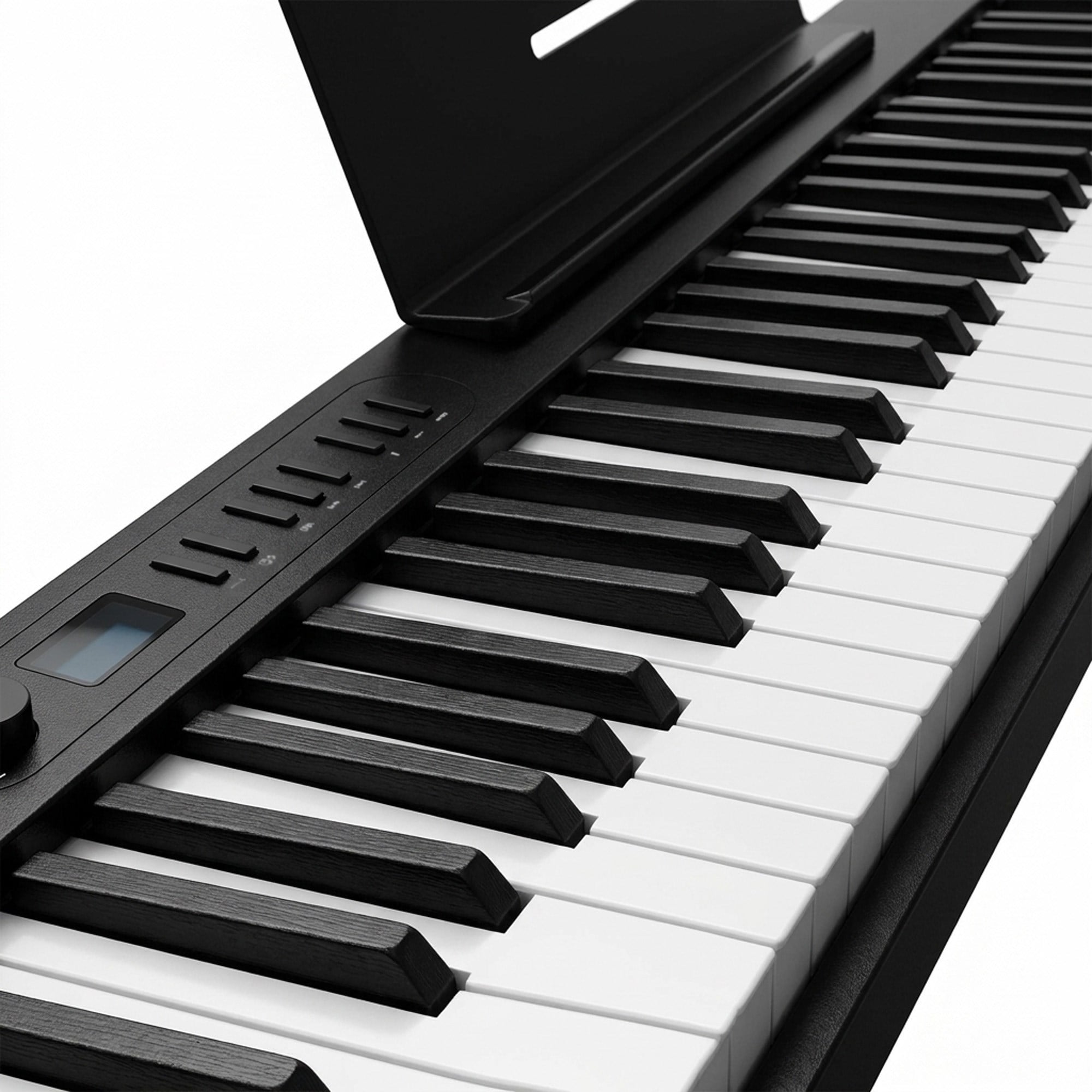 Jwin JDP-8840 Tuş Hassasiyetli Katlanabilir Bluetooth + Şarjlı Piyano - Siyah