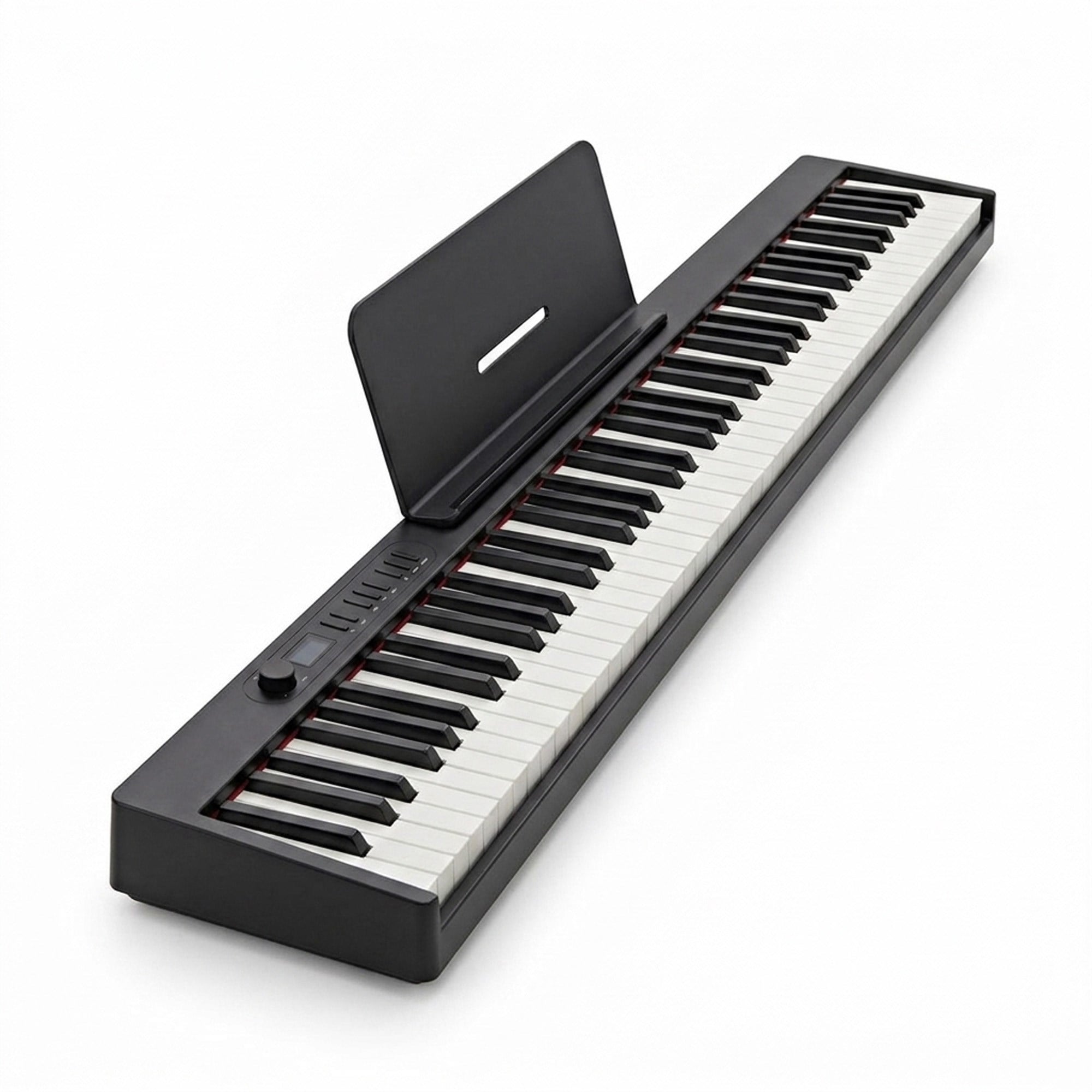 Jwin JDP-8840 Tuş Hassasiyetli Katlanabilir Bluetooth + Şarjlı Piyano - Siyah