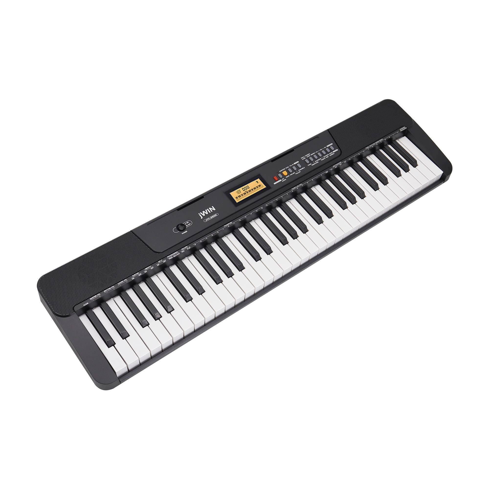 Jwin JTK-3500 61 Tuş Hassasiyetli 5 Oktav Org - Siyah