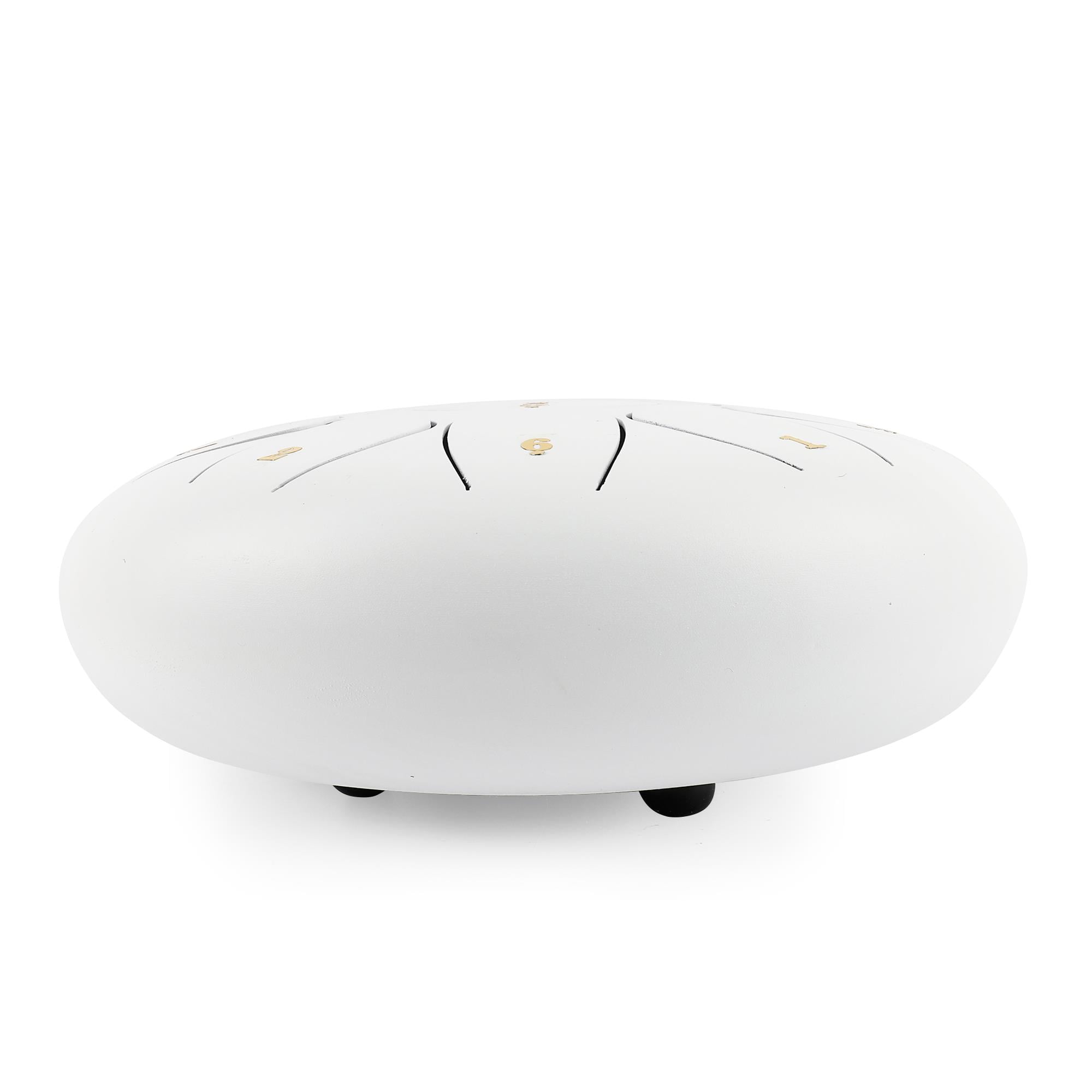 Jwin JTN-1011 10 Inç 11 Ses Ton Çelik Handpan Tongue Davulu - Beyaz