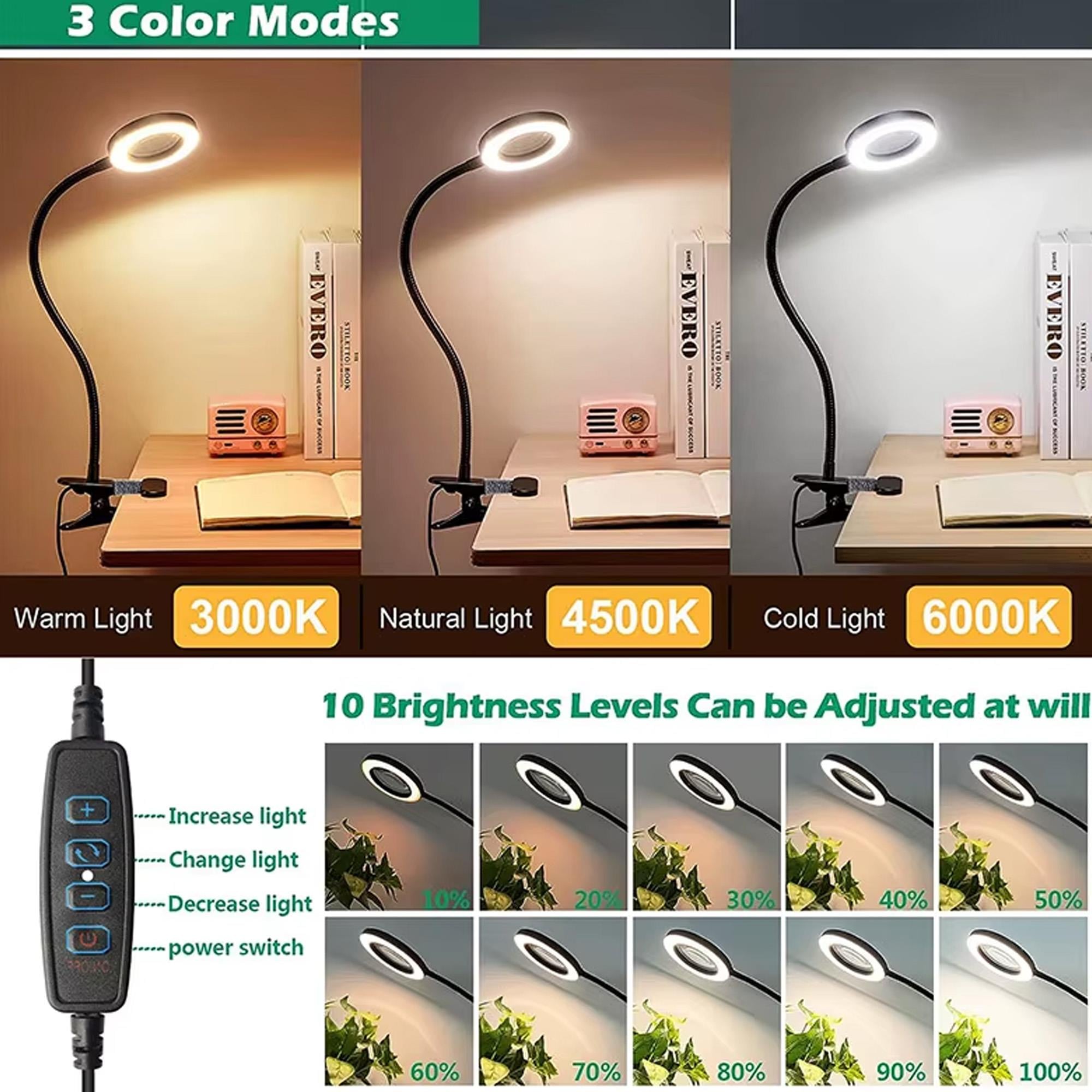Jwin MB-500  Ledli Masa Büyüteç