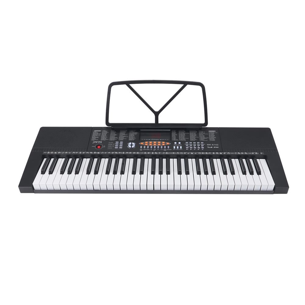 jWIN MK-6143 61 Tuşlu Elektronik Org (Mikrofon ve Adaptör Hediye)
