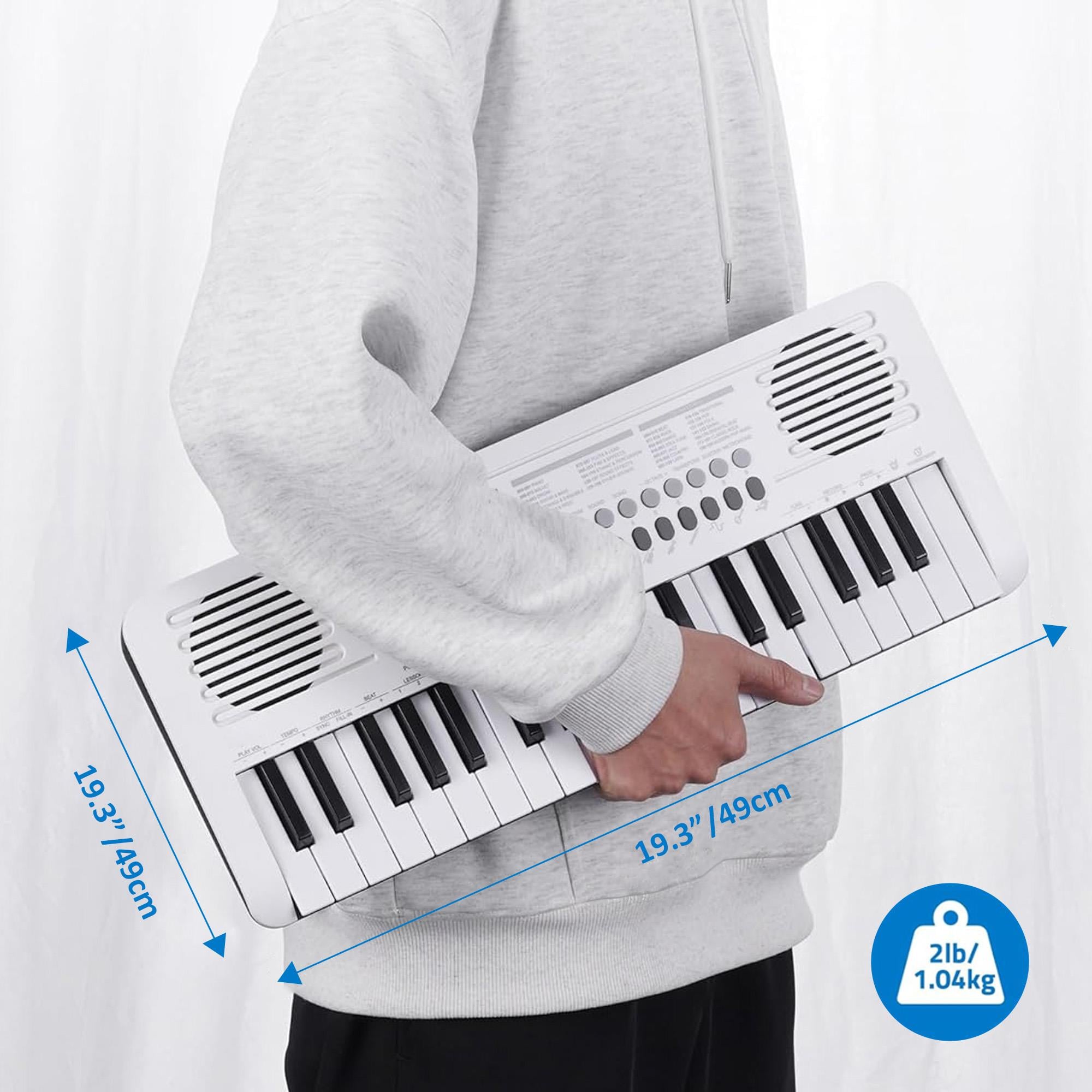 Jwin Sapphire MK-1537 37 Tuşlu Org (Adaptör Hediye)-Beyaz