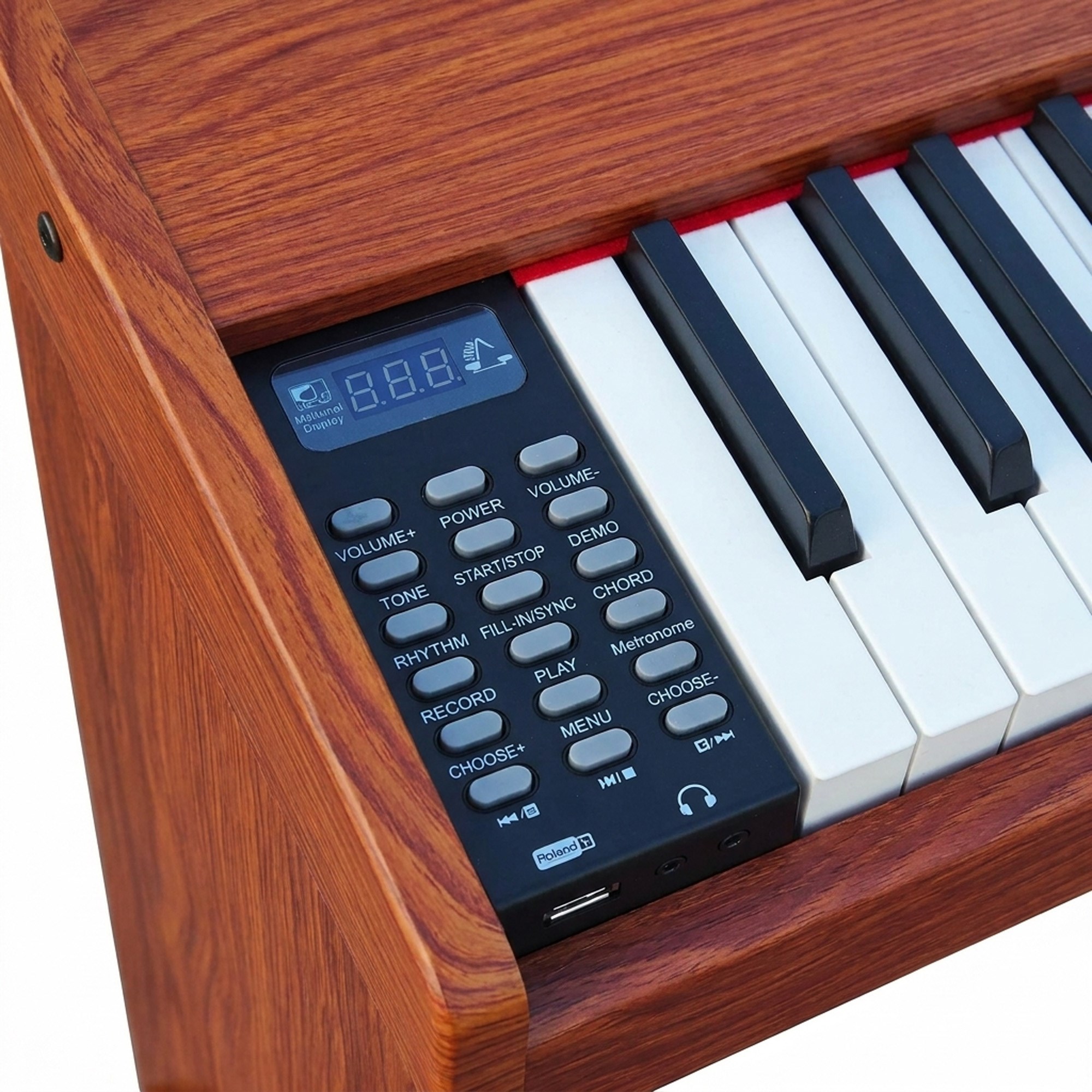 Jwin SDP-88 Tuş Hassasiyetli 88 Tuşlu Dijital Piyano + Tabure - Kahverengi
