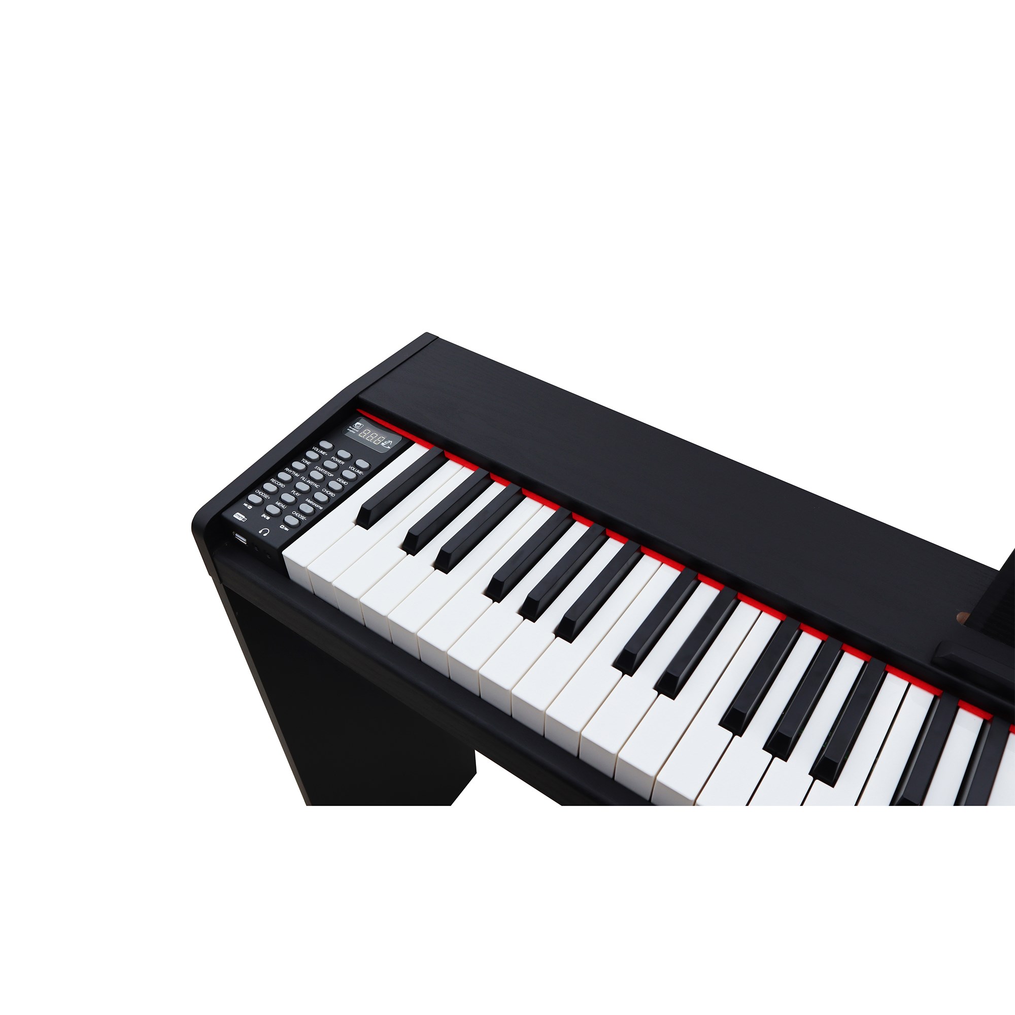 Jwin SDP-88 Tuş Hassasiyetli 88 Tuşlu Dijital Piyano + Tabure - Siyah