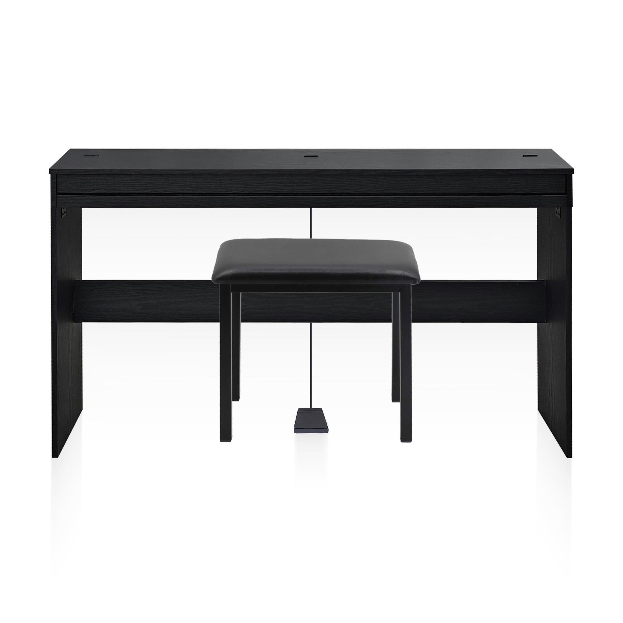 Jwin SDP-92 Tuş Hassasiyetli 88 Tuşlu Kapaklı Dijital Piyano + Tabure - Siyah
