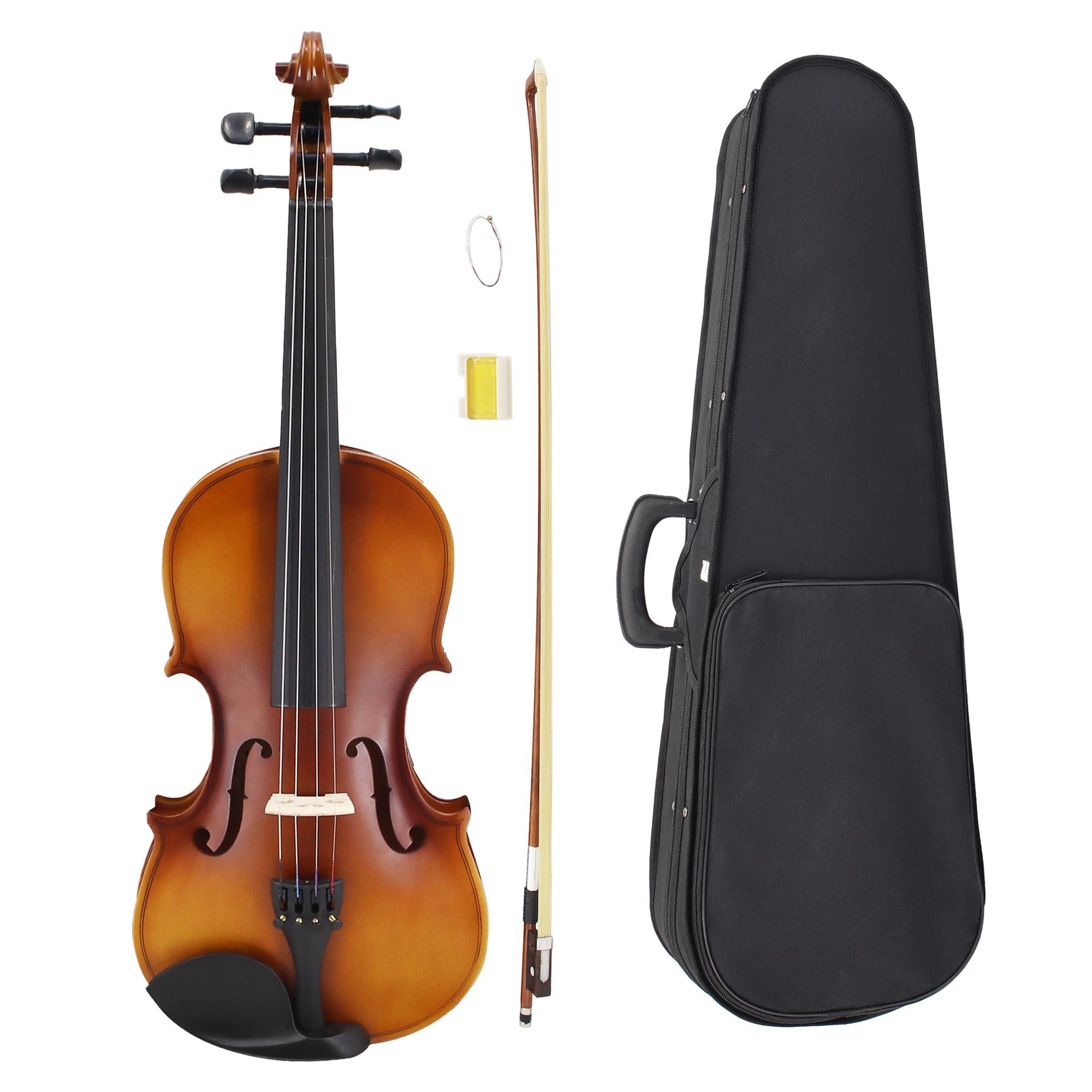 jWIN VL-800S 4/4 Çantalı Tam Boy Keman - Mat Ahşap