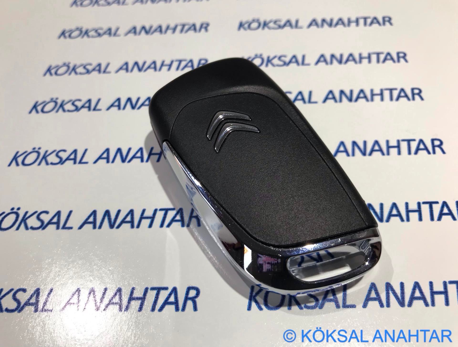CitroenCitroen C3 C4 C5 3 Tuşlu Dolu Kumanda