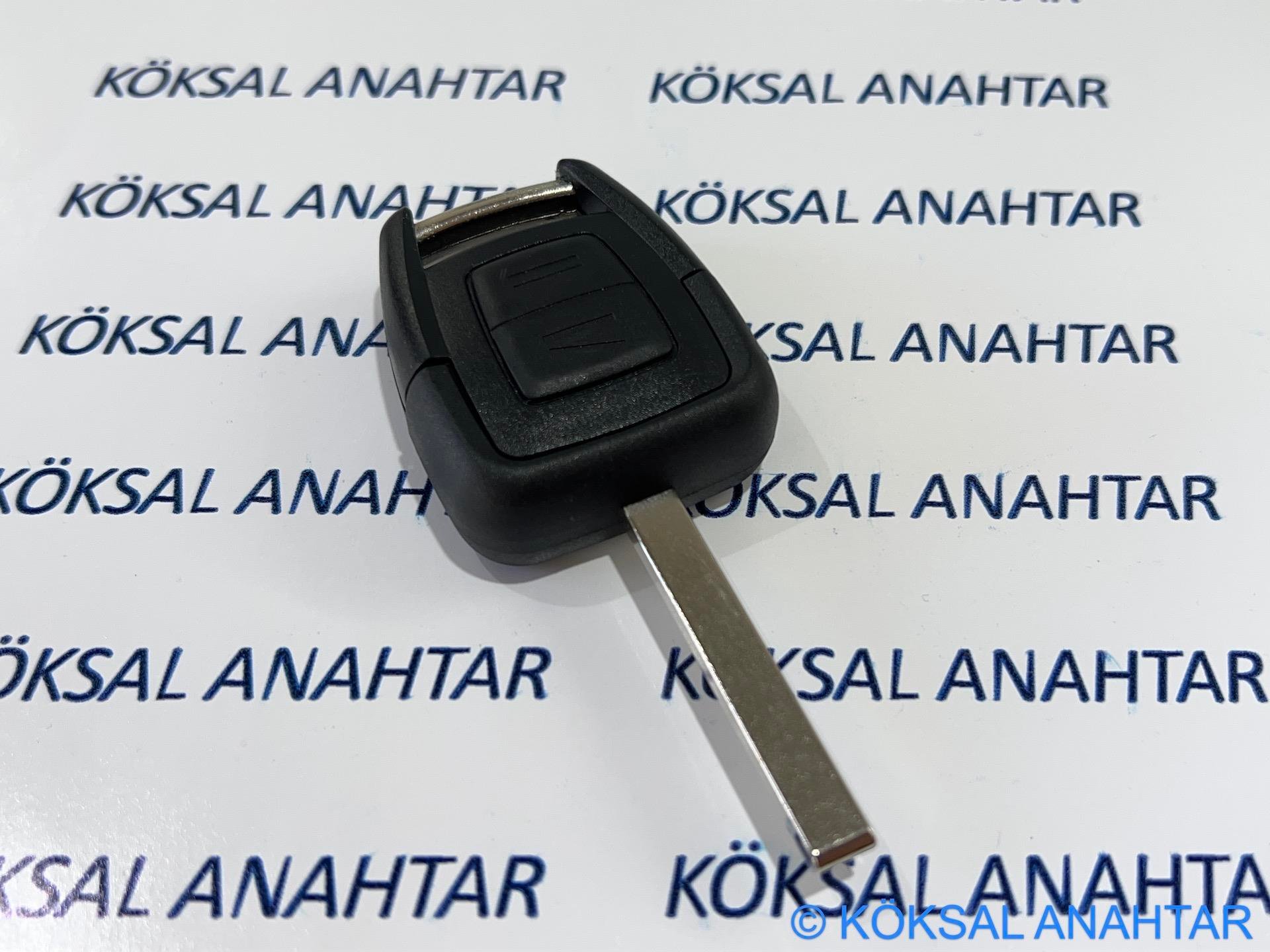 Opel Astra G 2 Tuşlu Anahtarlı Kumanda Kabı