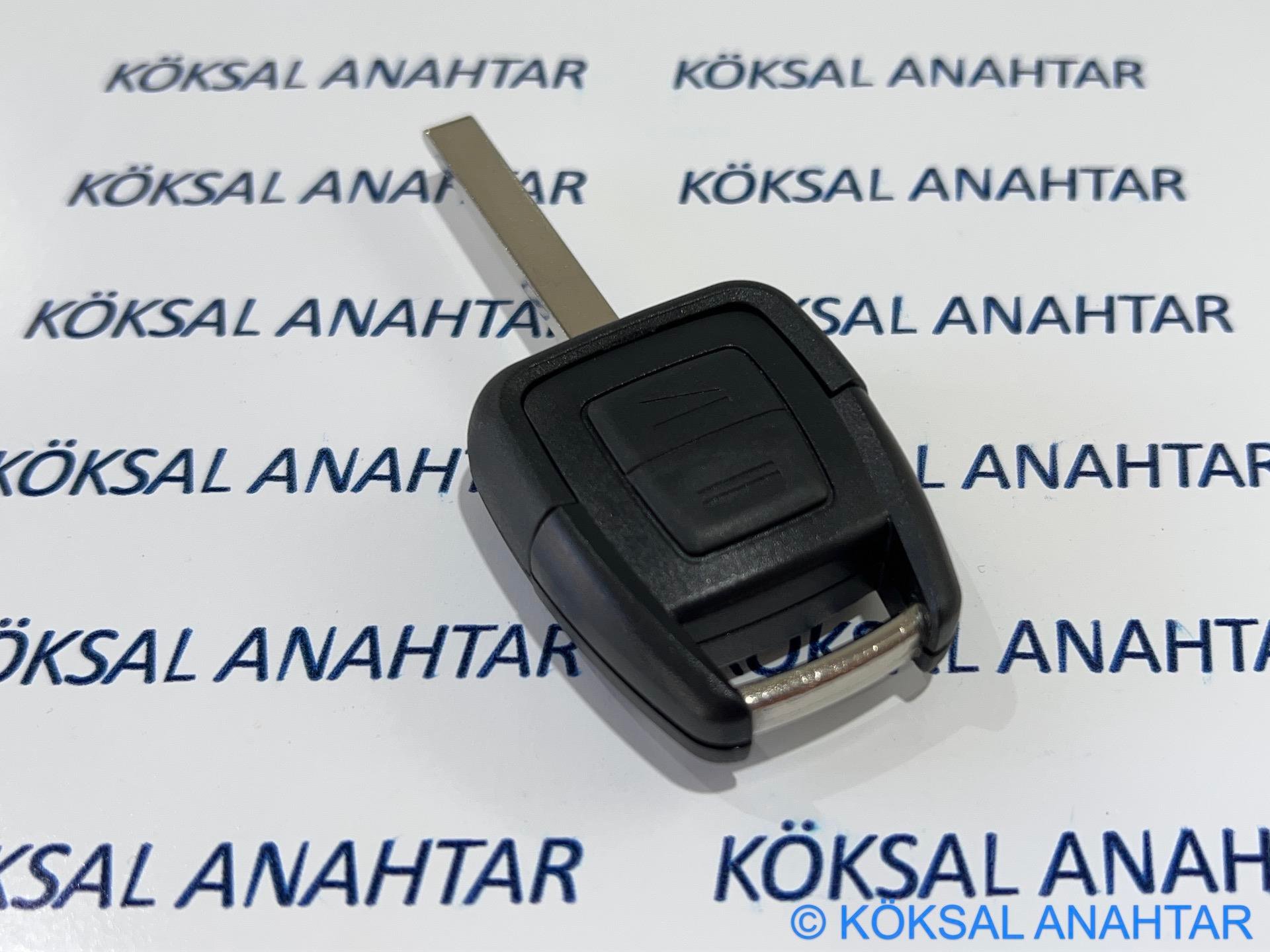 Opel Astra G 2 Tuşlu Anahtarlı Kumanda Kabı