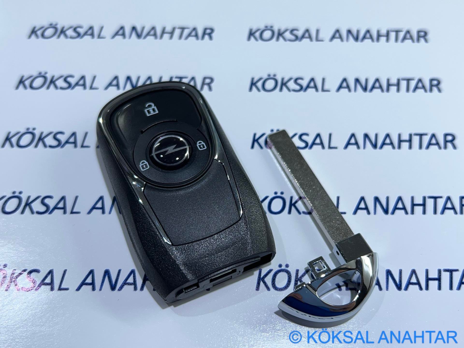 OpelOpel Astra K 3 Tuşlu Smart Kumanda Kabı