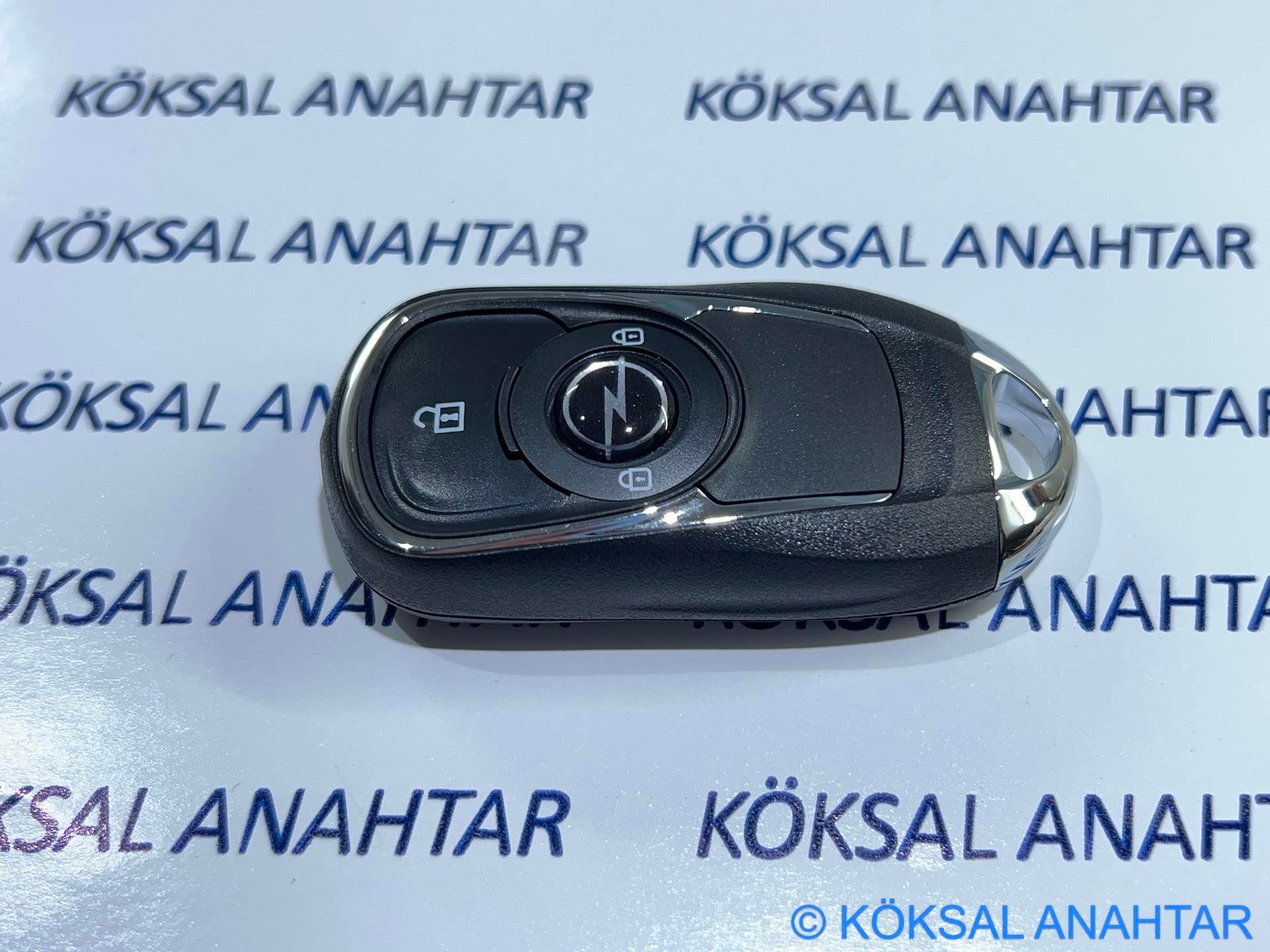 OpelOpel Astra K 3 Tuşlu Smart Kumanda Kabı