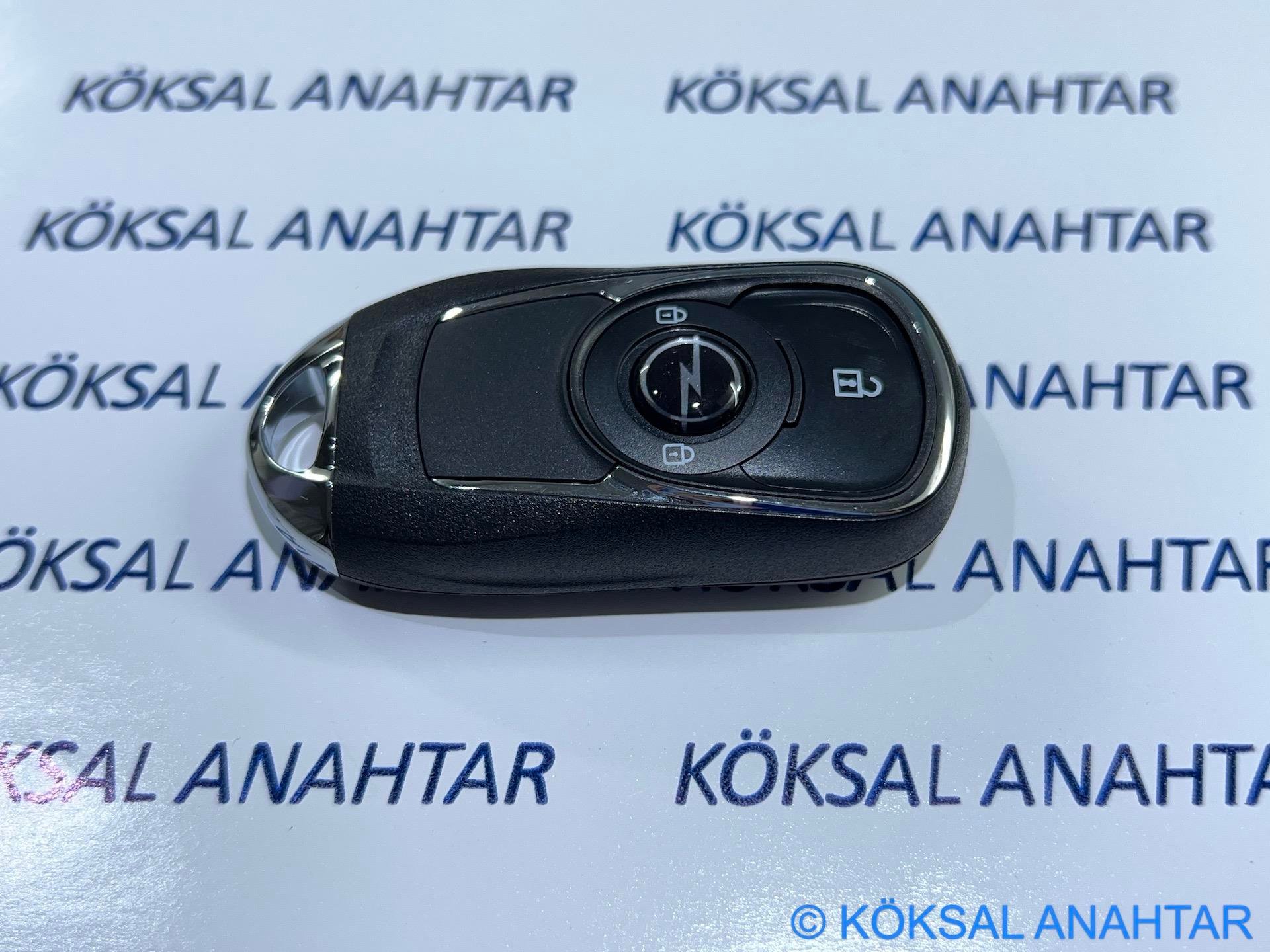 OpelOpel Astra K 3 Tuşlu Smart Kumanda Kabı