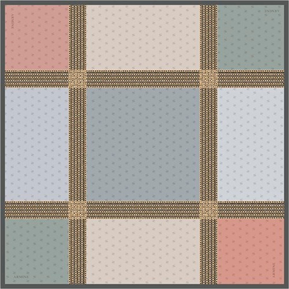 Armine İpek Eşarp 2019 İlkbahar-Yaz - 8113D 24 - Tivil