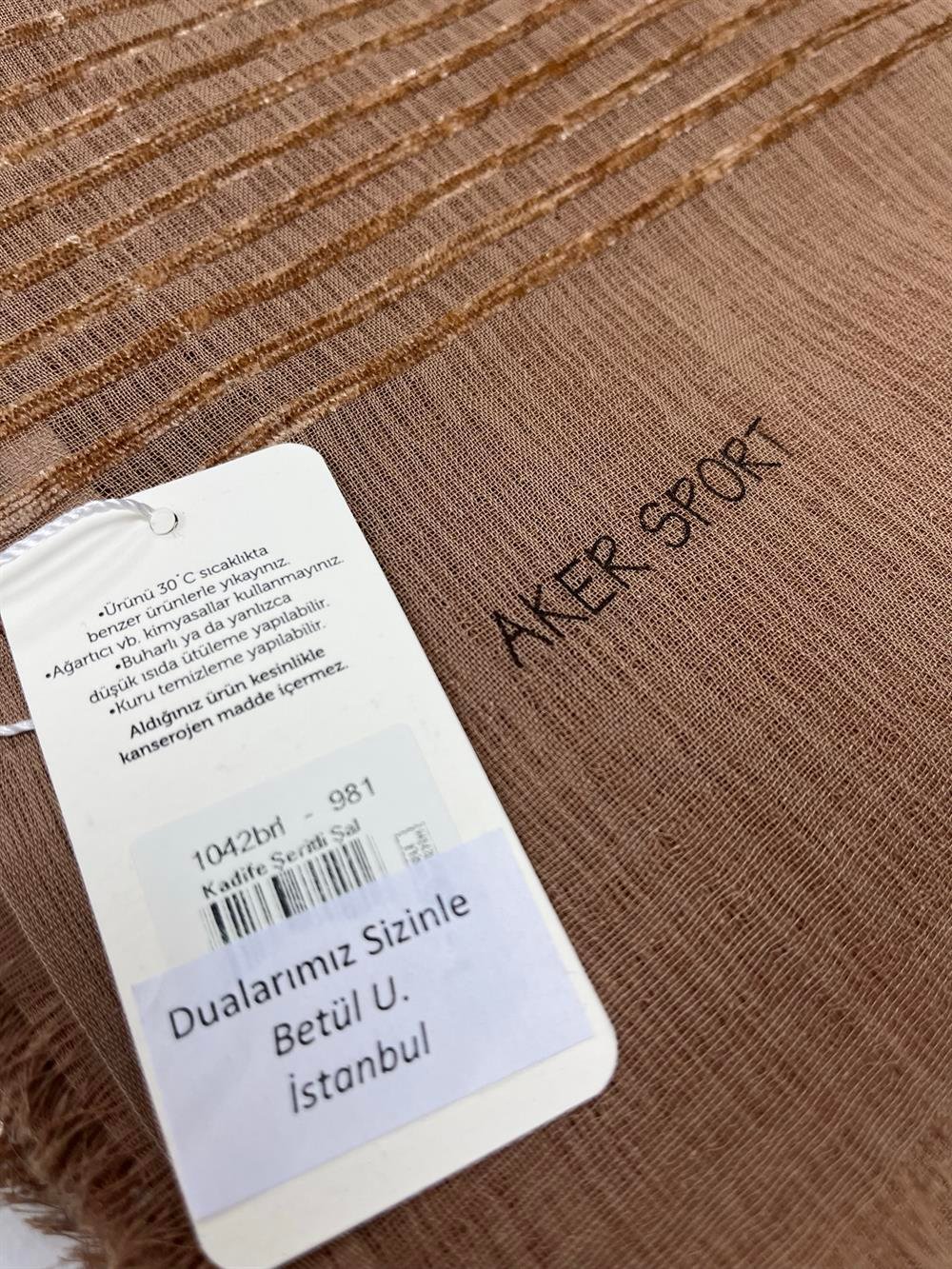 5'li Aker, Kışlık Kadife Şal Paketi