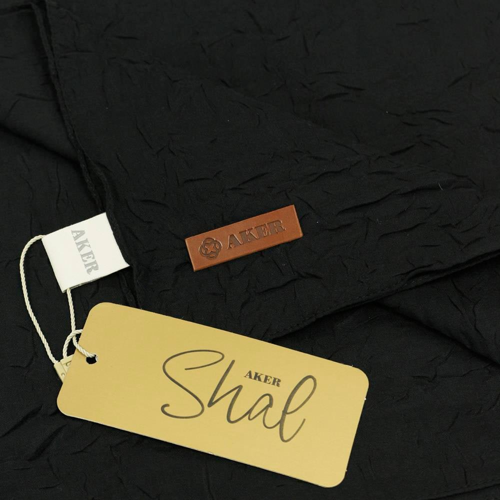 Aker Bambu Kraş Eşarp - 4040200-911 - Siyah