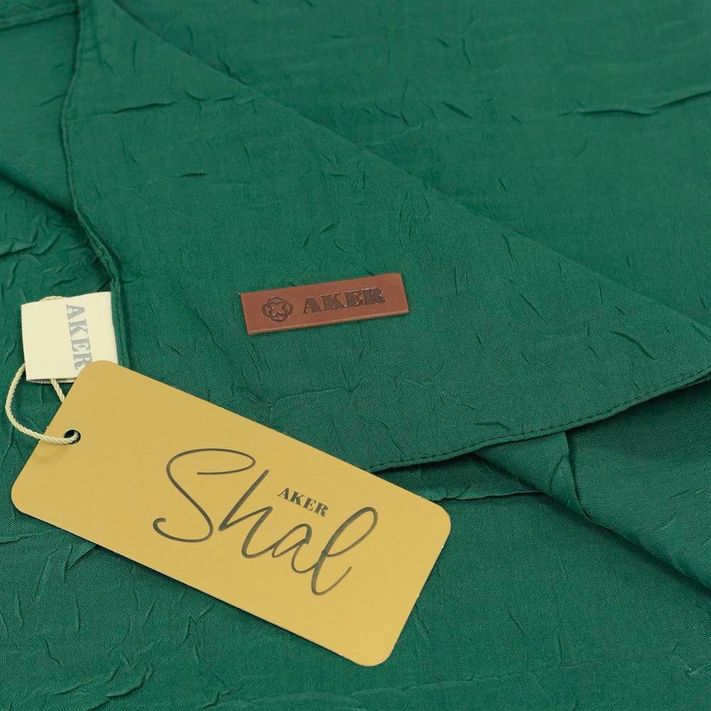 Aker Bambu Kraş Eşarp - 4040200-952 - Yeşil