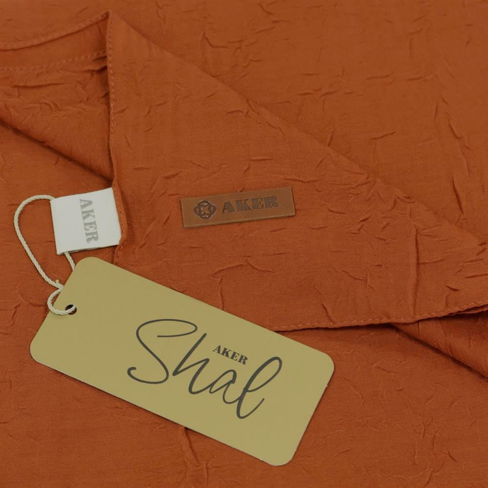 Aker Bambu Kraş Eşarp - 4040200-961 - Kiremit