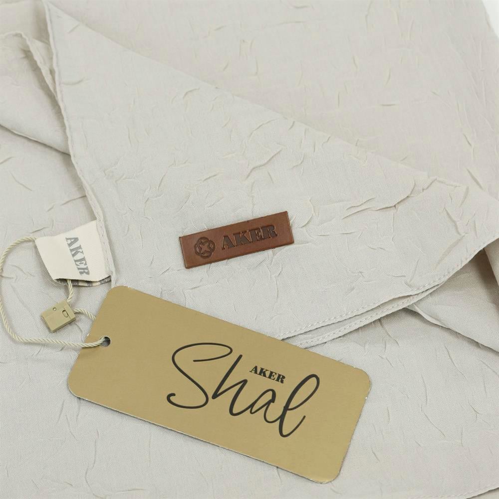 Aker Bambu Kraş Eşarp - 4040200-974 - Bej