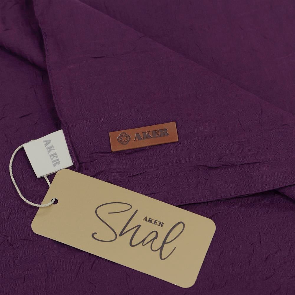 Aker Bambu Kraş Eşarp - 4040200-991 - Mor