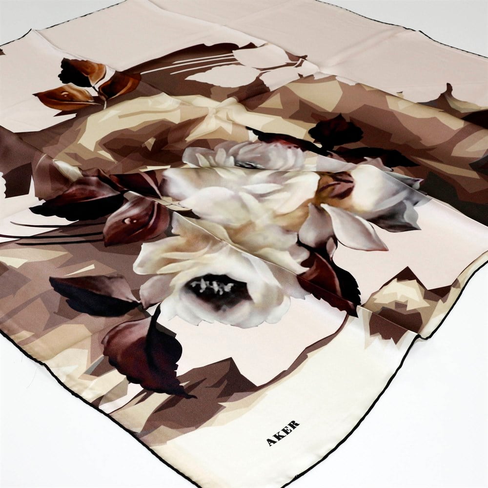 Aker Büyük Boy İpek Eşarp - 7248704-396 - Sura 100 cm