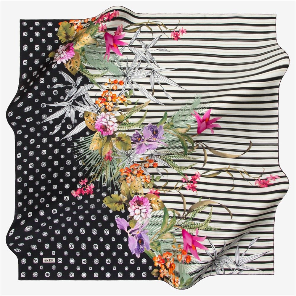 Aker Büyük Boy İpek Eşarp - 7570704-312 - Sura 100 cm