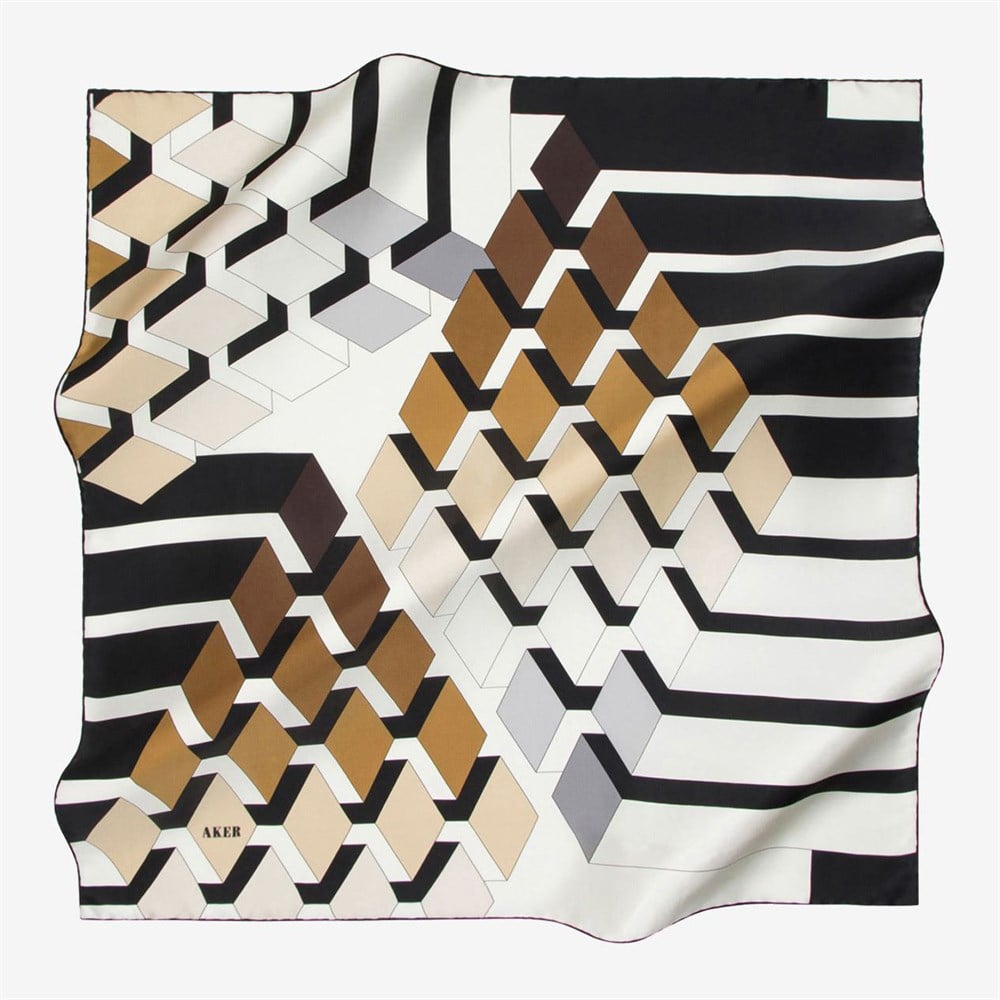 Aker Büyük Boy İpek Eşarp - 7575704-311 - Sura 100 cm