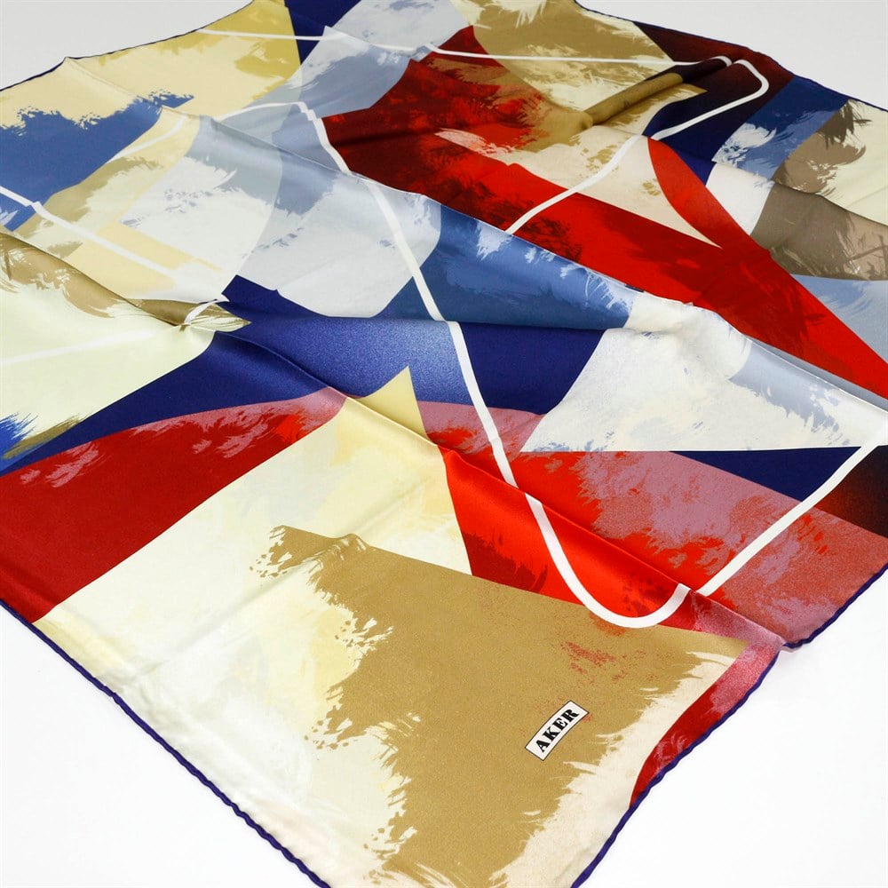 Aker Büyük Boy İpek Eşarp - 7590704-396 - Sura 100 cm