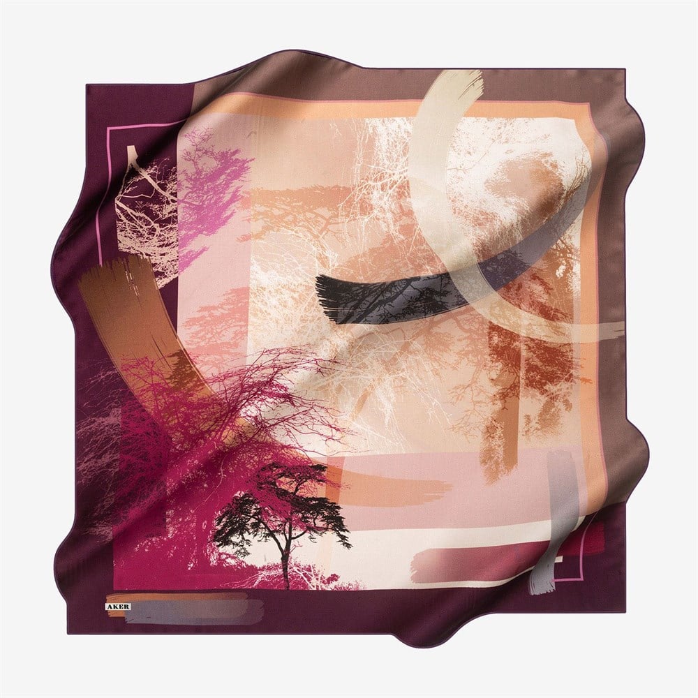 Aker Büyük Boy İpek Eşarp - 7650704-391 - Sura 100 cm