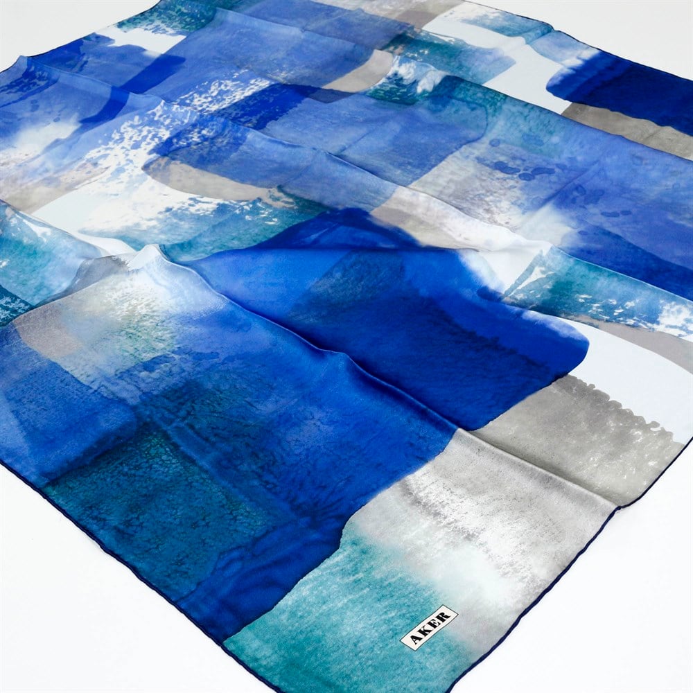 Aker Büyük Boy İpek Eşarp - 7653704-322 - Sura 100 cm