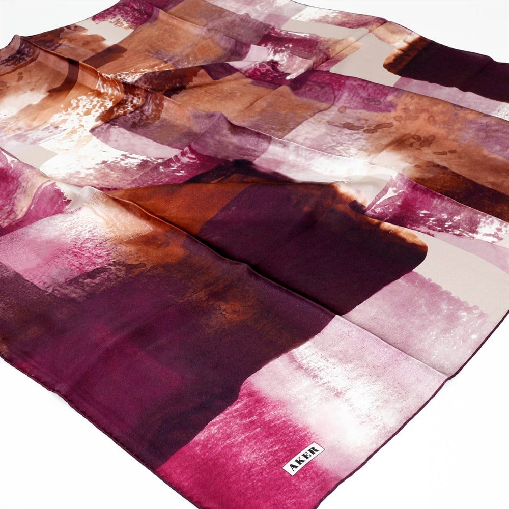 Aker Büyük Boy İpek Eşarp - 7653704-392 - Sura 100 cm