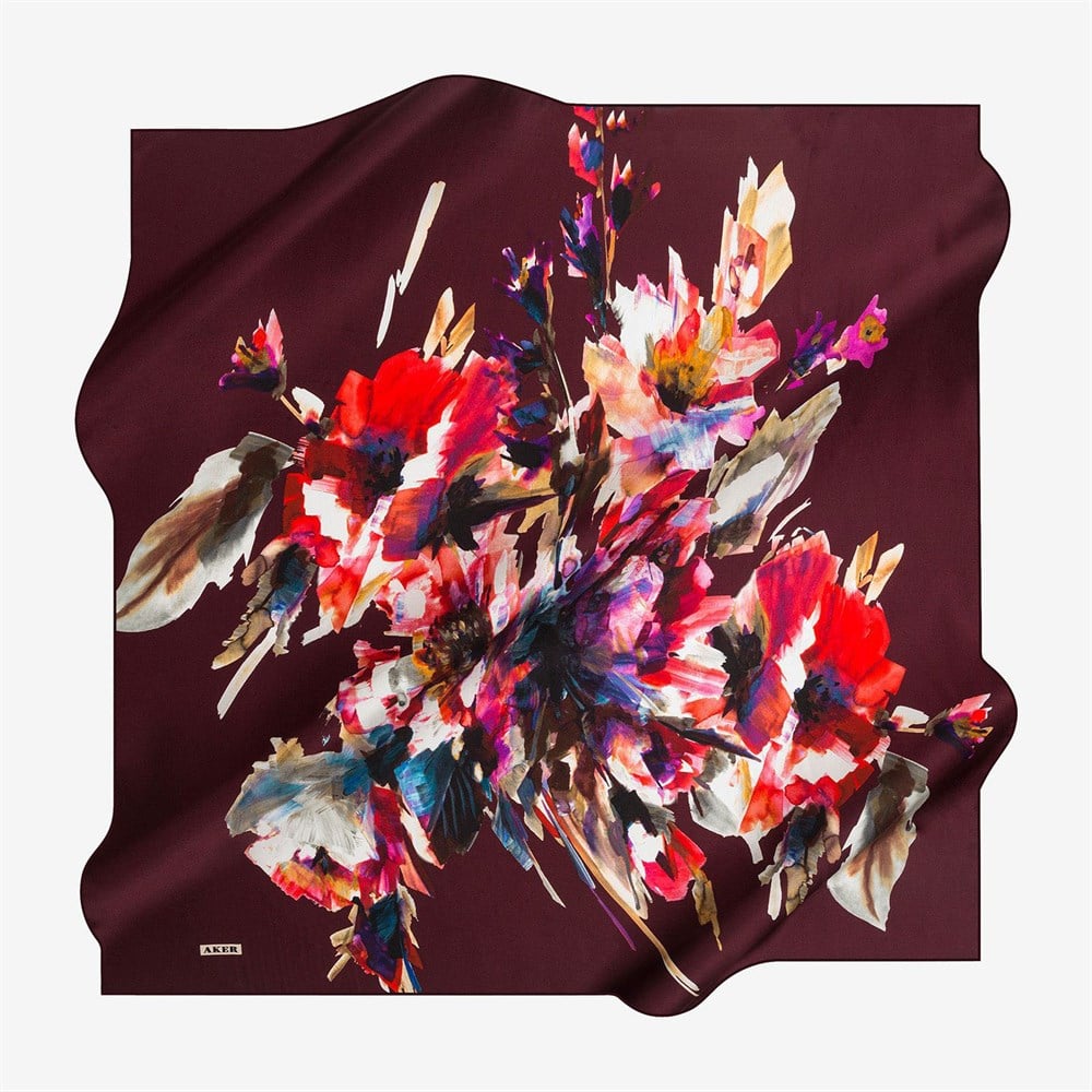 Aker Büyük Boy İpek Eşarp - 7691704-342 - Sura 100 cm