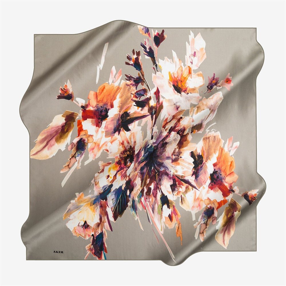 Aker Büyük Boy İpek Eşarp - 7691704-371 - Sura 100 cm