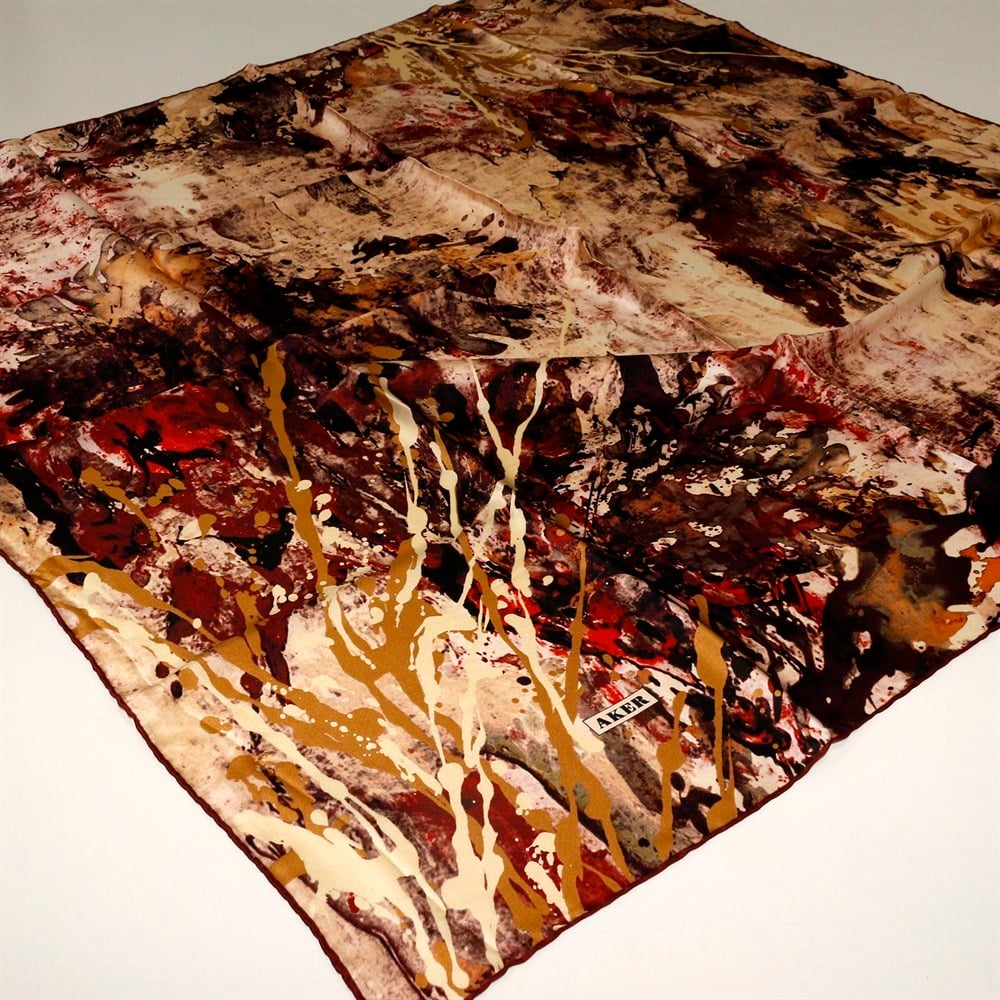 Aker Büyük Boy İpek Eşarp - 7495704-341 - Sura 100 cm