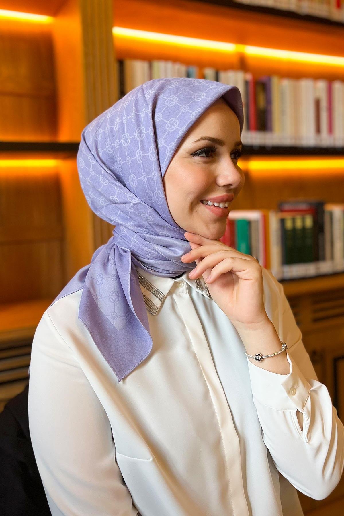 Aker Elegance Monogram Eşarp - 1090500-992