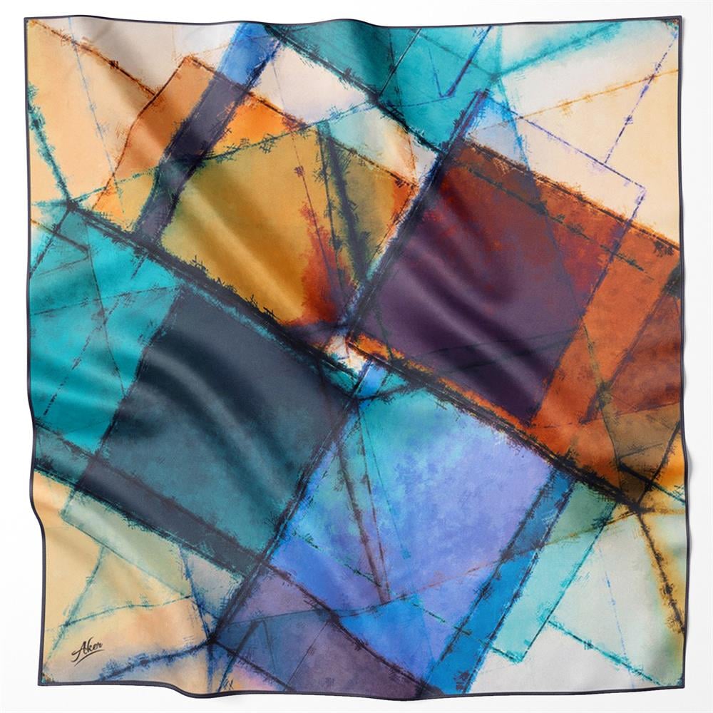 Aker Eşarp - Polyester Tivil Kumaş - 7487795-921