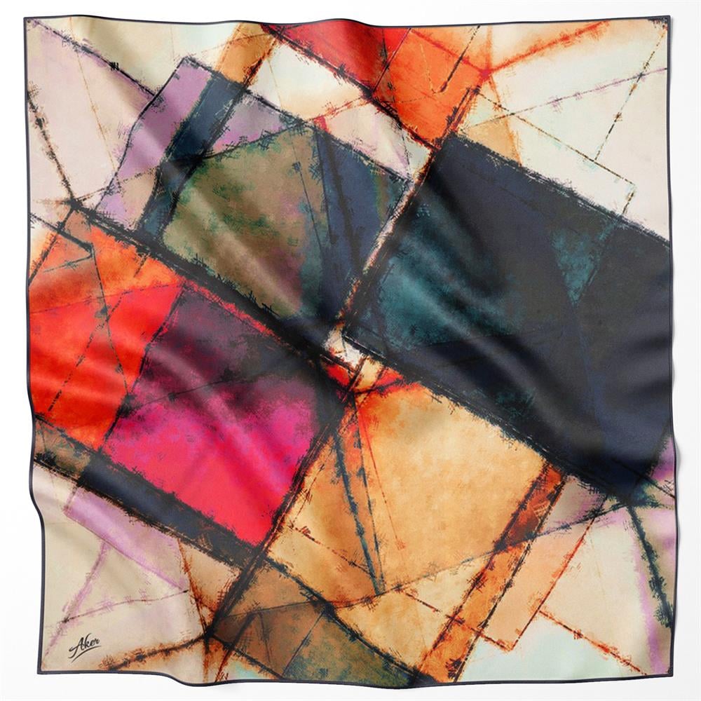 Aker Eşarp - Polyester Tivil Kumaş - 7487795-923