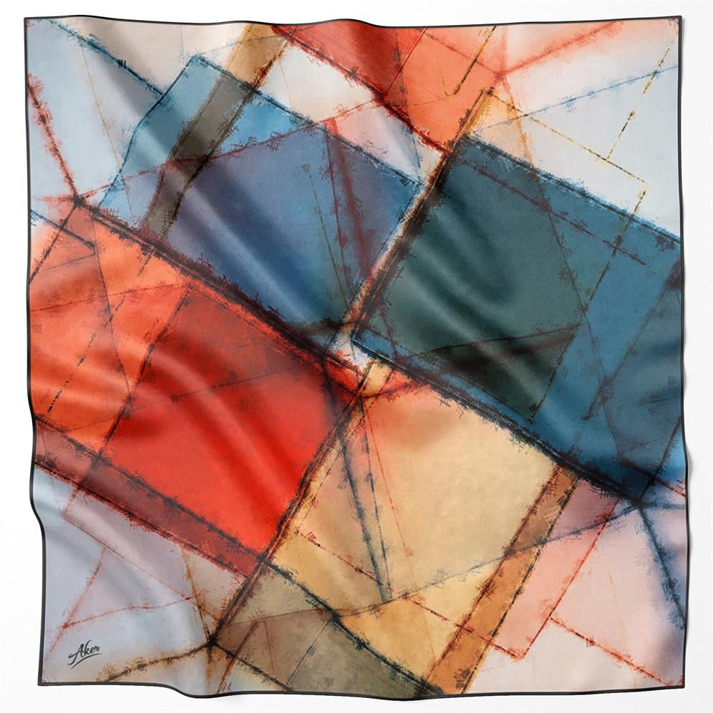 Aker Eşarp - Polyester Tivil Kumaş - 7487795-912