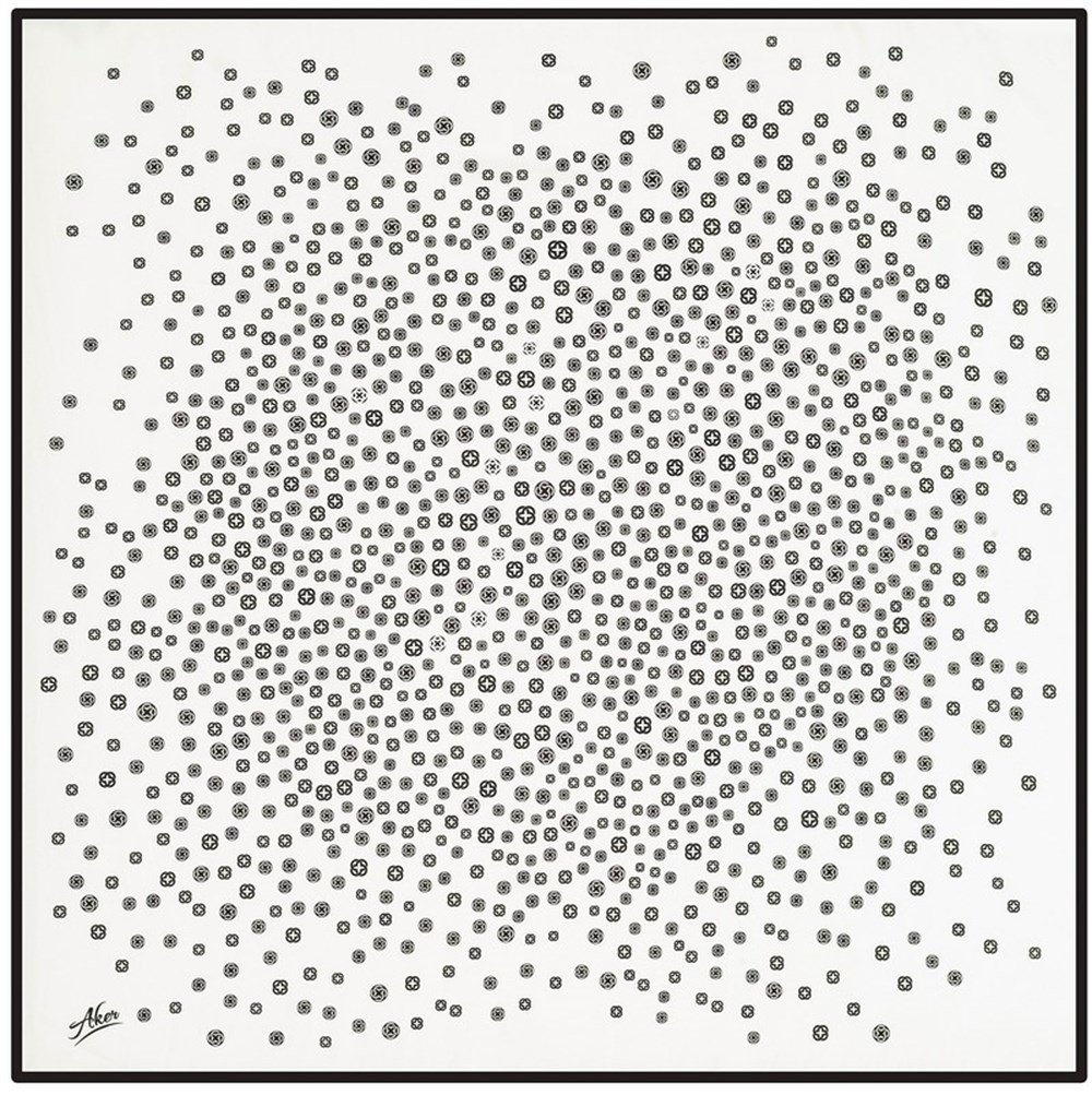 Aker Eşarp - Polyester Tivil Kumaş - 7849795-913