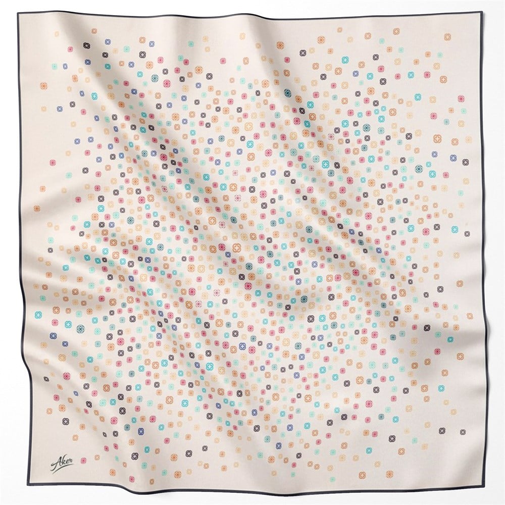 Aker Eşarp - Polyester Tivil Kumaş - 7849795-925