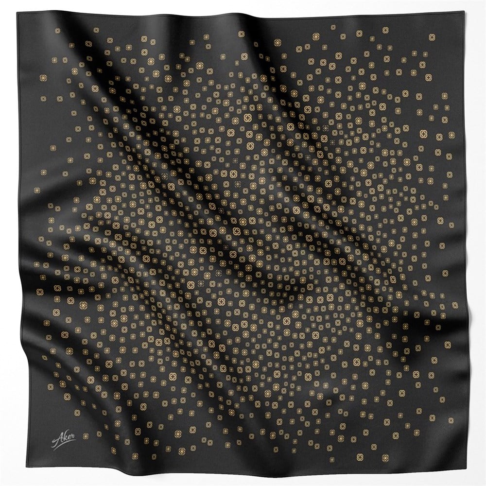 Aker Eşarp - Polyester Tivil Kumaş - 7849795-915